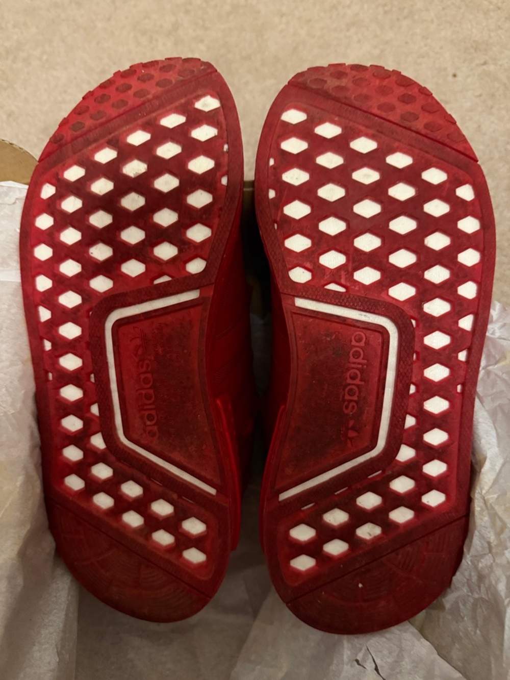 Adidas NMD R1 J Men's Shoes Red-Scarlet - Picture 5 of 7